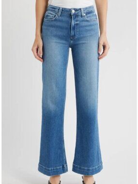 NWOT - Paige Leenah High Waist Wide Leg Jeans in Westminster - Petite Sz 29